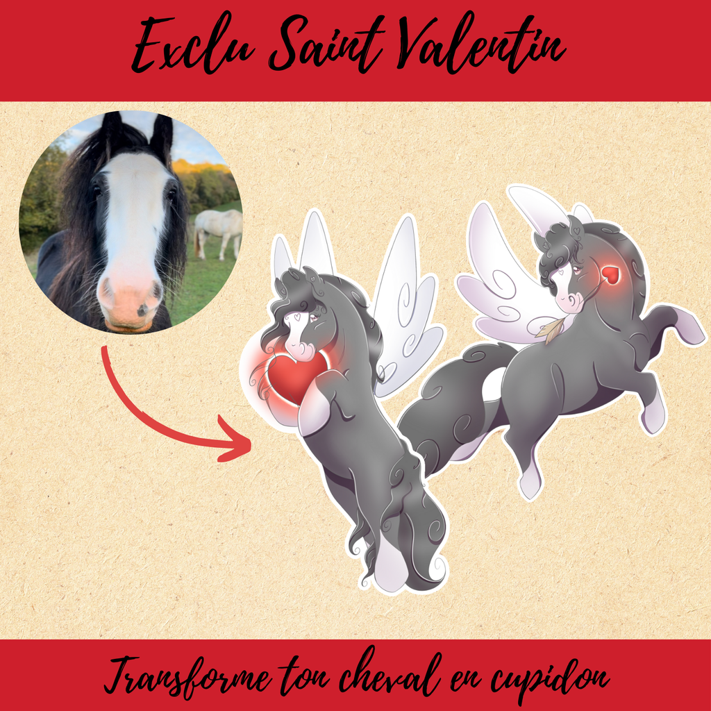 Illustration exclusive Saint Valentin