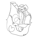 Illustration minimaliste