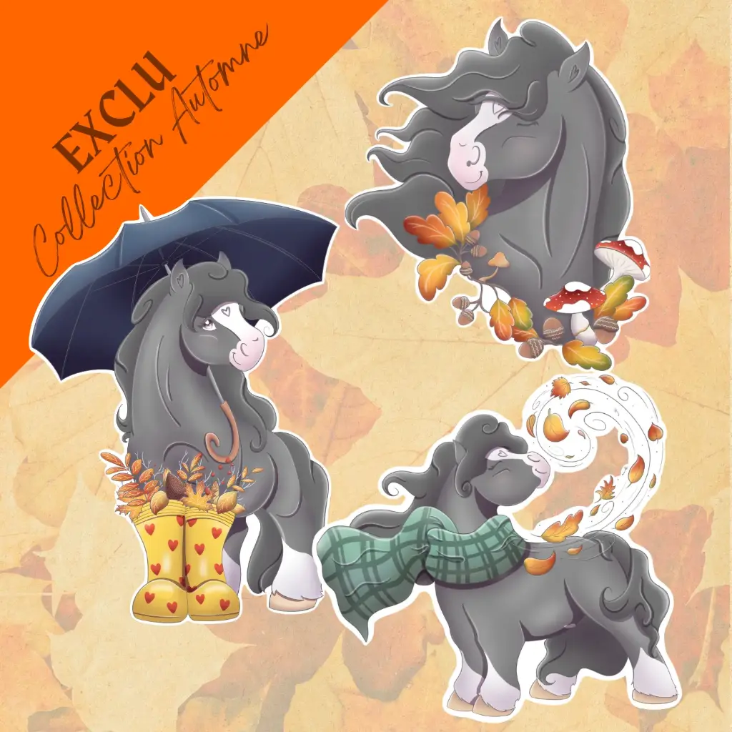 Illustrations exclusives Collection Automne