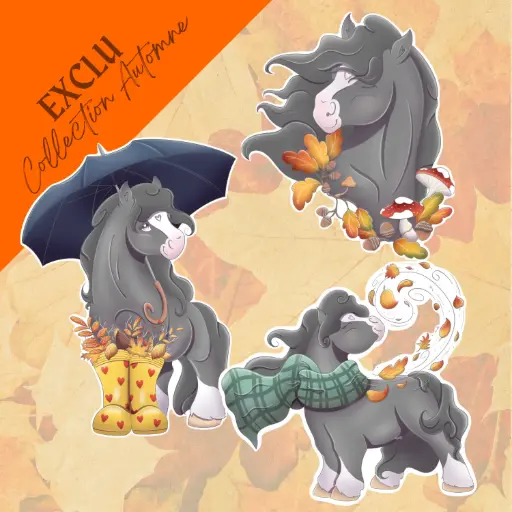 Illustrations exclusives Collection Automne